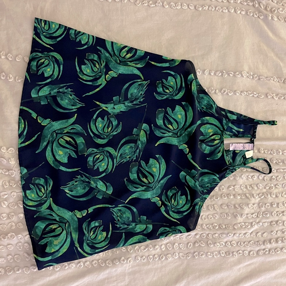 Palm Print Tank Too